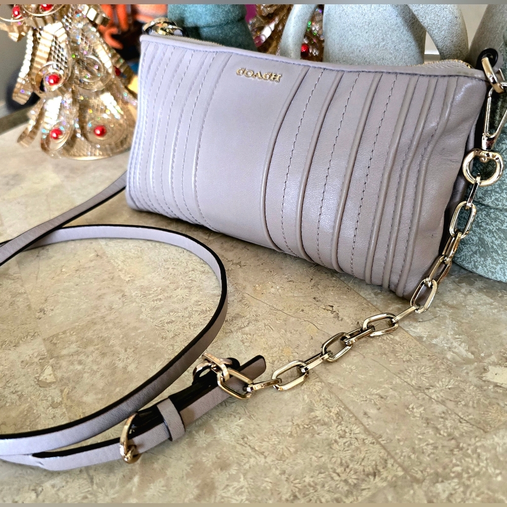 Coach Madison Pintuck Leather Mini-bag - Picture 4 of 11